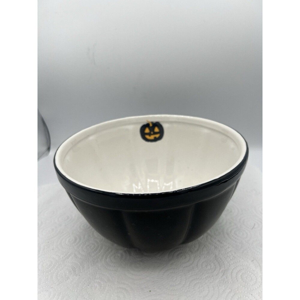 Master Class Halloween Ghost Candy Bowl 8 1/4” X 4 3/4”